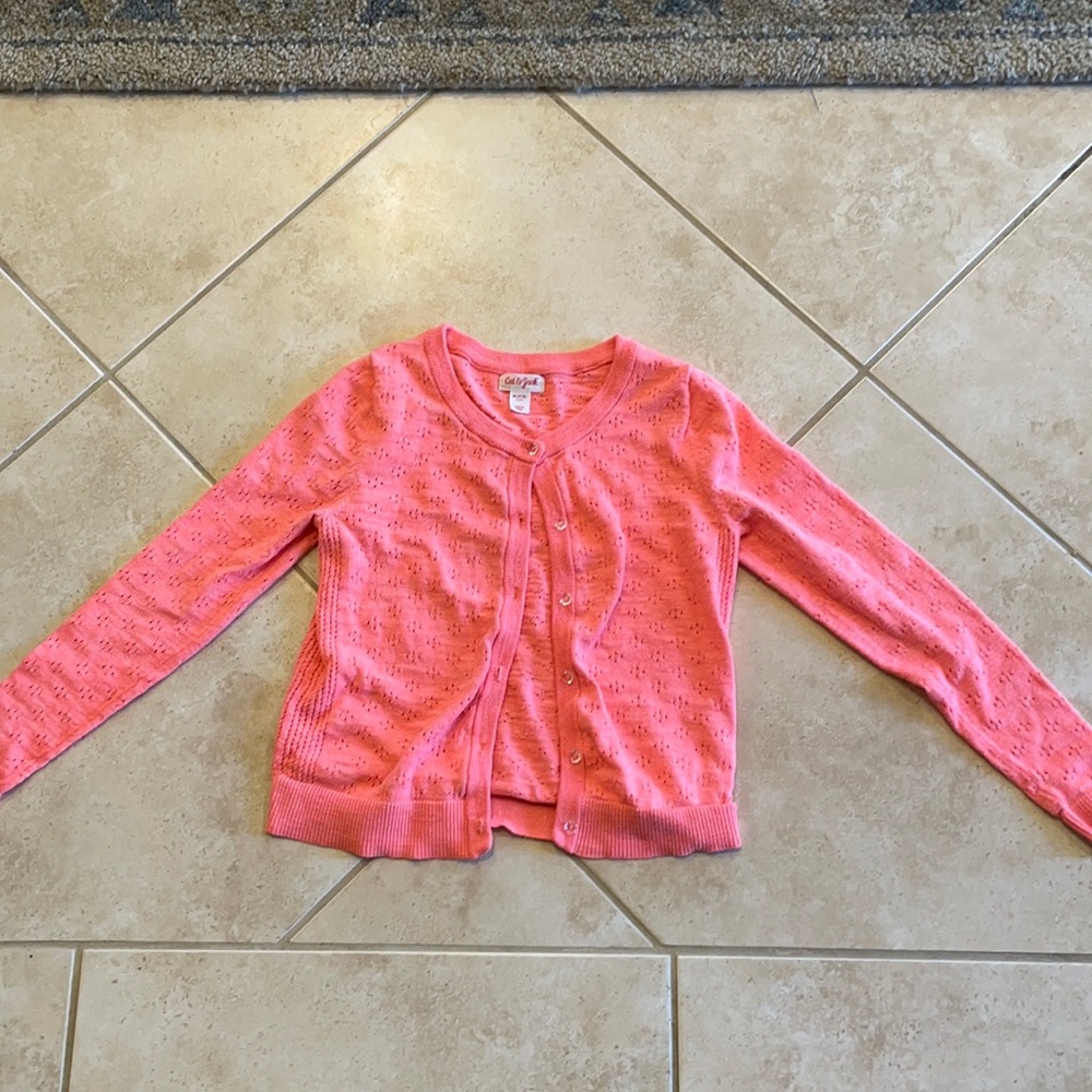 Cute bright coral sweater